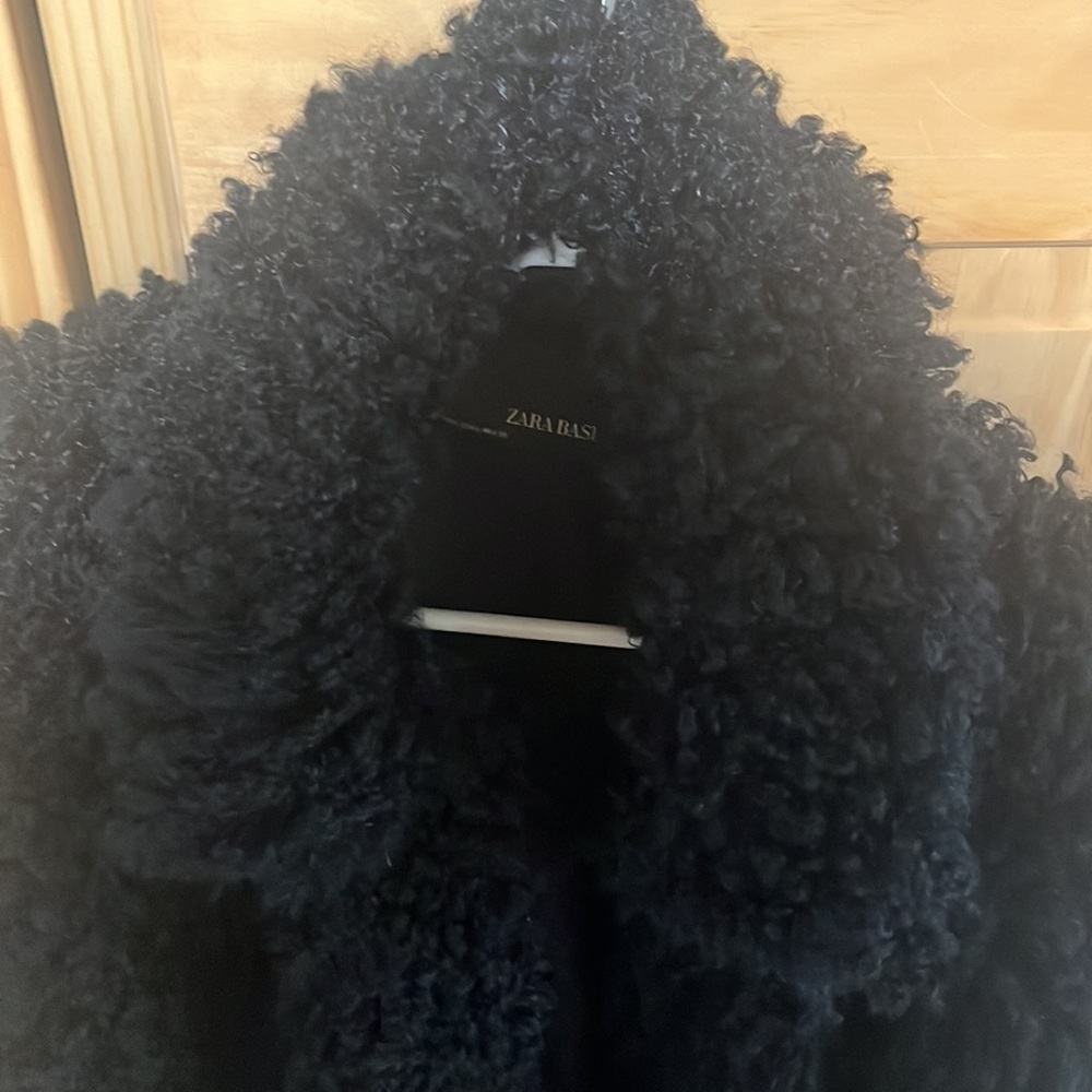 Zara Basic Blue Winter Jacket Size Medium Very Wa… - image 5